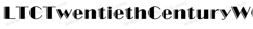 LTCTwentiethCenturyW00 Md Regular字体转换